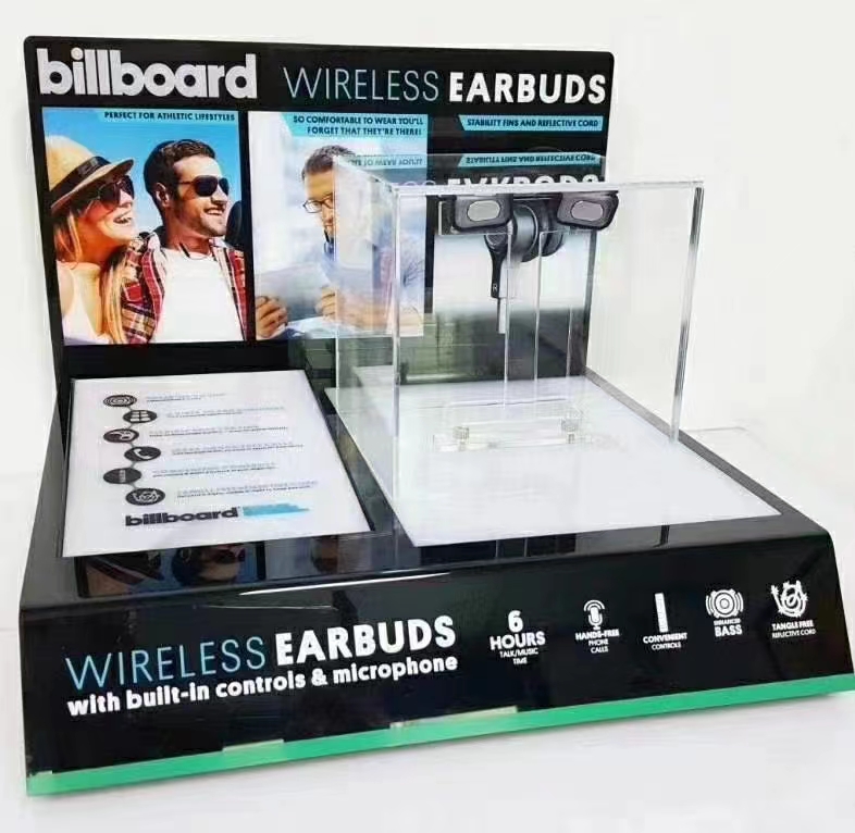 Acrylic earbuds display